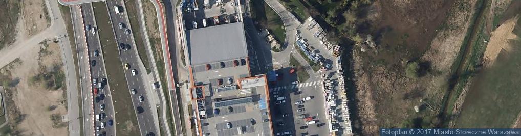 Zdjęcie satelitarne Allegro One Box, zielony automat