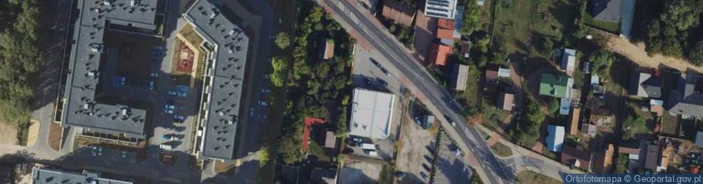 Zdjęcie satelitarne Allegro One Box, zielony automat