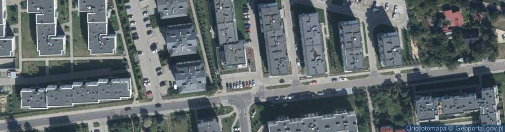 Zdjęcie satelitarne Allegro One Box, zielony automat