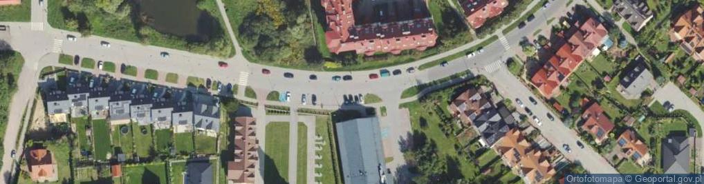 Zdjęcie satelitarne Allegro One Box, zielony automat