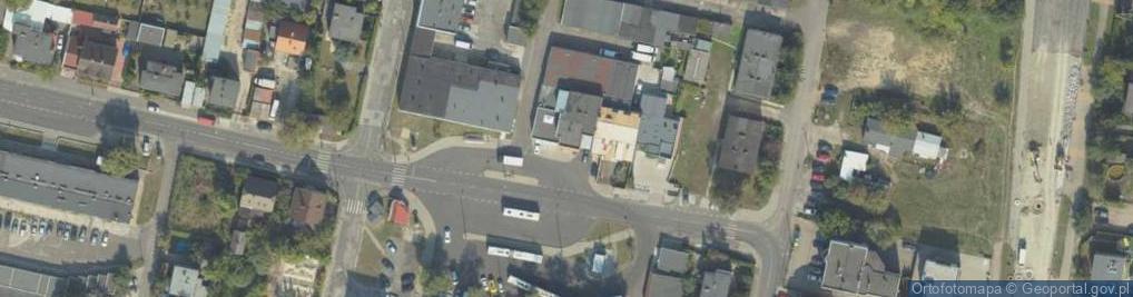 Zdjęcie satelitarne Allegro One Box, zielony automat