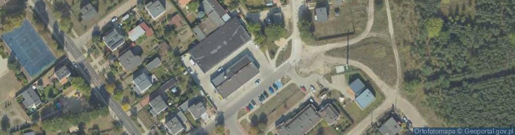 Zdjęcie satelitarne Allegro One Box, zielony automat