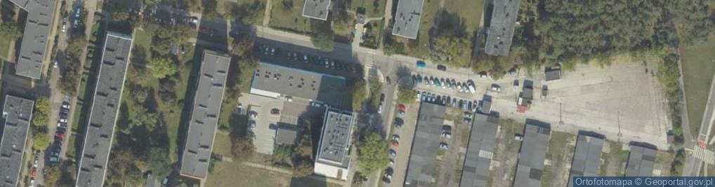 Zdjęcie satelitarne Allegro One Box, zielony automat