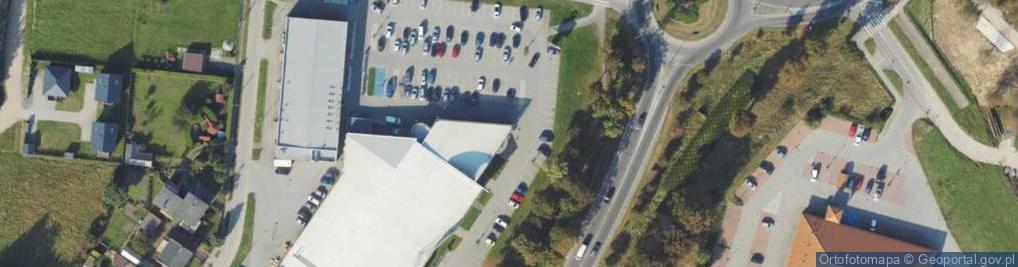 Zdjęcie satelitarne Allegro One Box, zielony automat
