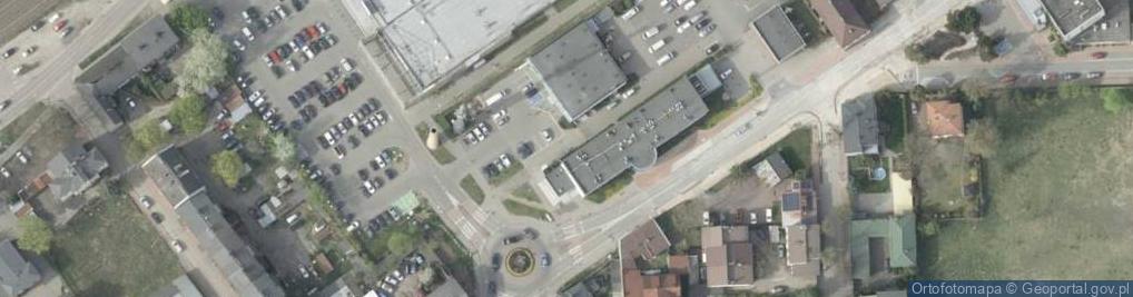 Zdjęcie satelitarne Allegro One Box, zielony automat