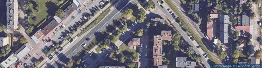 Zdjęcie satelitarne Allegro One Box, zielony automat