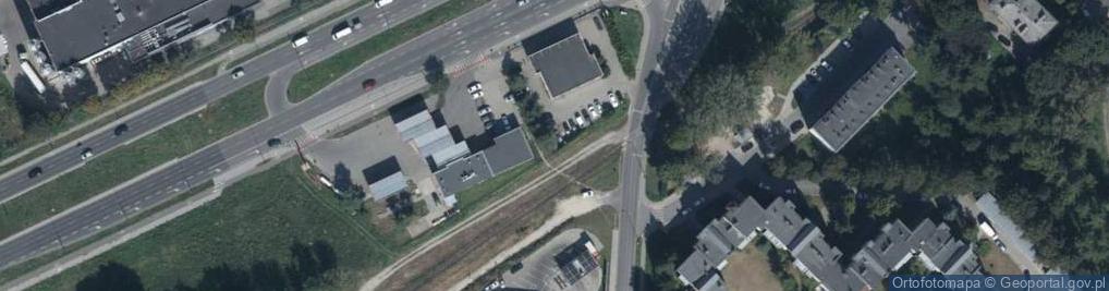 Zdjęcie satelitarne Allegro One Box, zielony automat