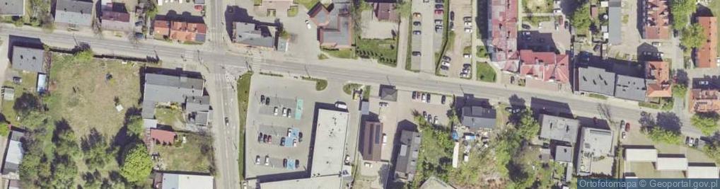 Zdjęcie satelitarne Allegro One Box, zielony automat