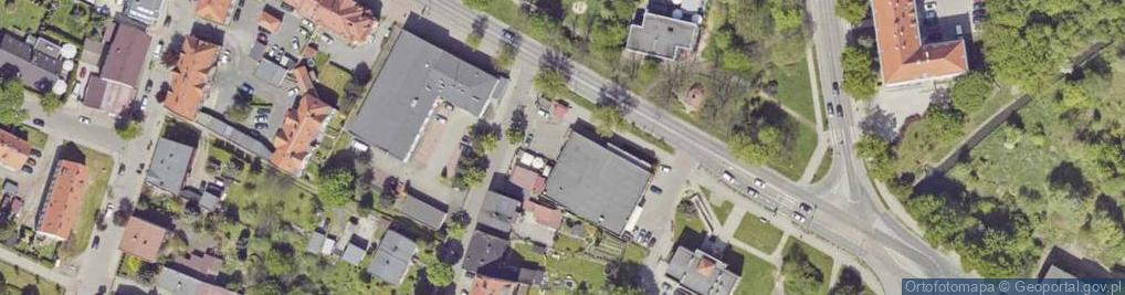 Zdjęcie satelitarne Allegro One Box, zielony automat