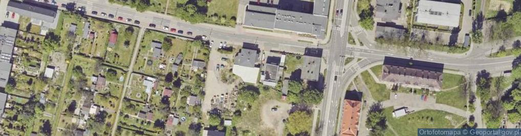 Zdjęcie satelitarne Allegro One Box, zielony automat