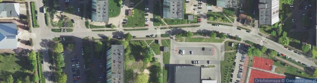 Zdjęcie satelitarne Allegro One Box, zielony automat