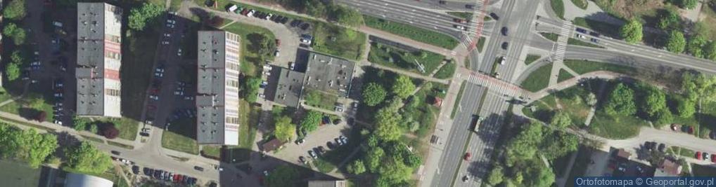 Zdjęcie satelitarne Allegro One Box, zielony automat