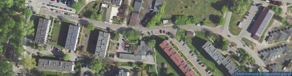 Zdjęcie satelitarne Allegro One Box, zielony automat