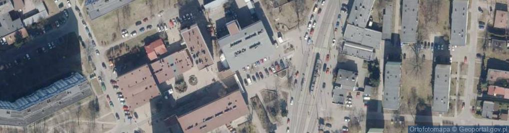 Zdjęcie satelitarne Allegro One Box, zielony automat