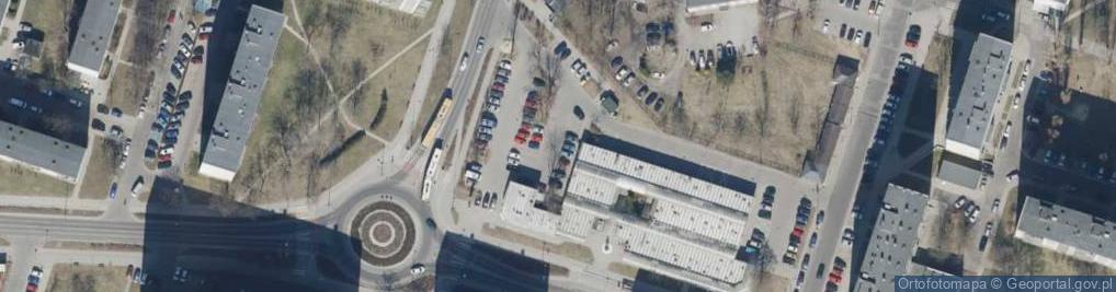 Zdjęcie satelitarne Allegro One Box, zielony automat