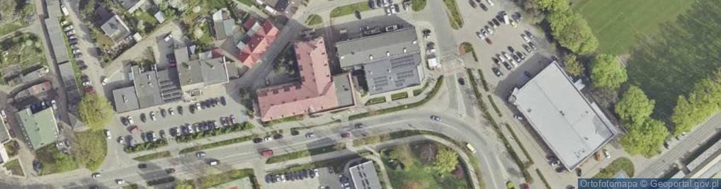 Zdjęcie satelitarne Allegro One Box, zielony automat