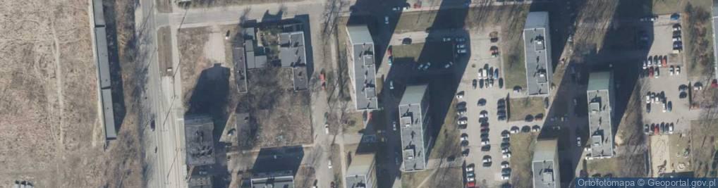 Zdjęcie satelitarne Allegro One Box, zielony automat