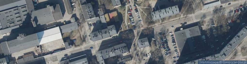 Zdjęcie satelitarne Allegro One Box, zielony automat