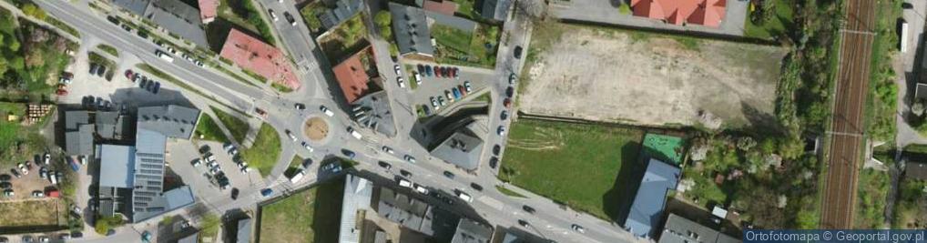 Zdjęcie satelitarne Allegro One Box, zielony automat