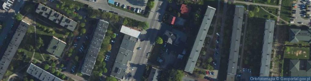 Zdjęcie satelitarne Allegro One Box, zielony automat