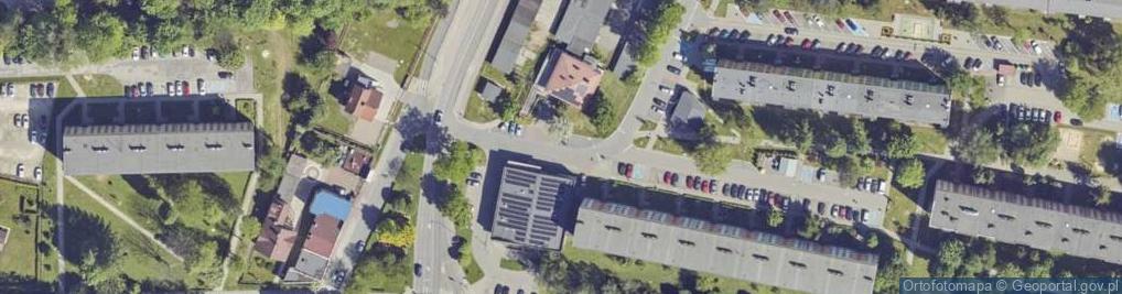 Zdjęcie satelitarne Allegro One Box, zielony automat