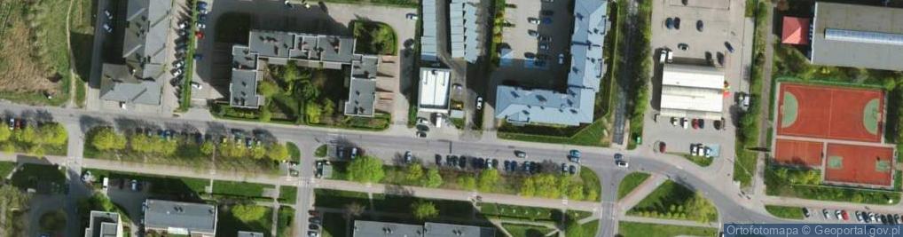 Zdjęcie satelitarne Allegro One Box, zielony automat