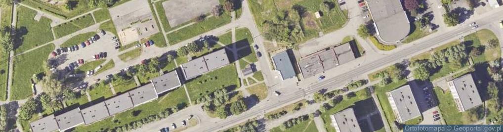 Zdjęcie satelitarne Allegro One Box, zielony automat