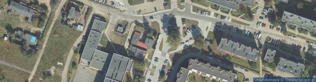 Zdjęcie satelitarne Allegro One Box, zielony automat