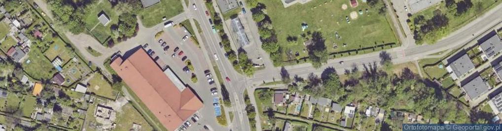 Zdjęcie satelitarne Allegro One Box, zielony automat