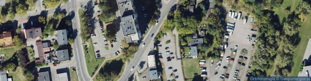 Zdjęcie satelitarne Allegro One Box, zielony automat