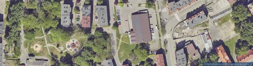 Zdjęcie satelitarne Allegro One Box, zielony automat