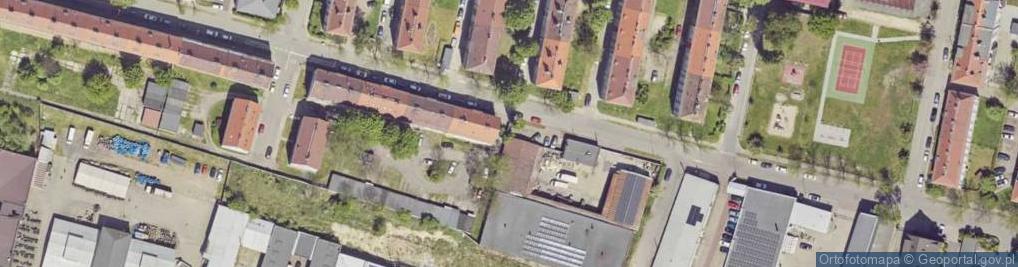 Zdjęcie satelitarne Allegro One Box, zielony automat