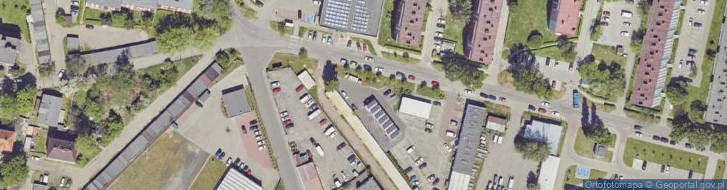 Zdjęcie satelitarne Allegro One Box, zielony automat