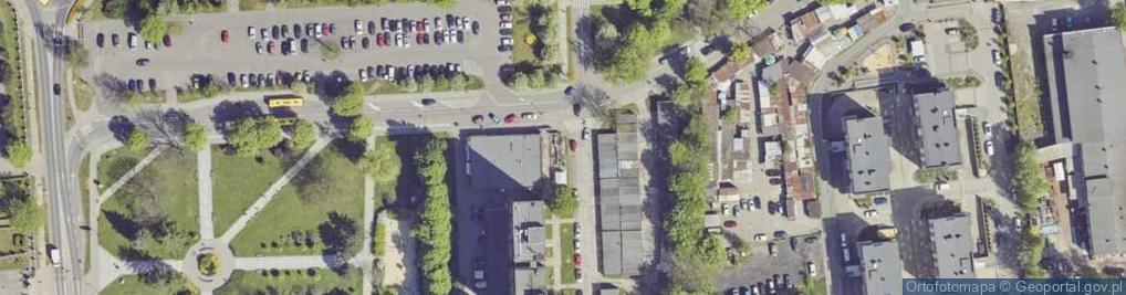 Zdjęcie satelitarne Allegro One Box, zielony automat