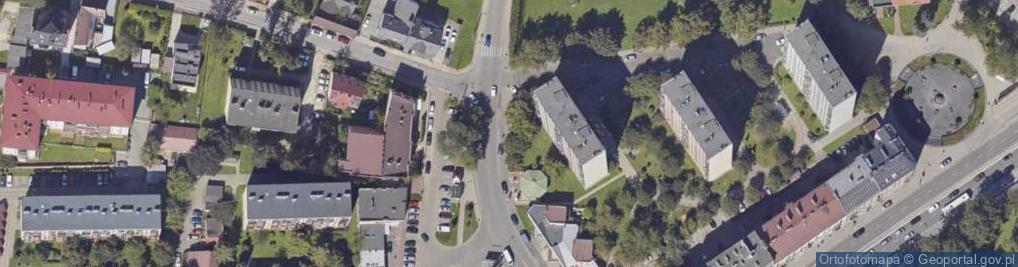 Zdjęcie satelitarne Allegro One Box, zielony automat