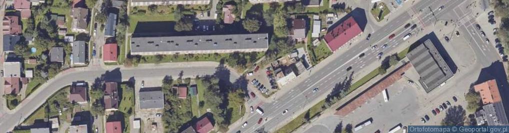 Zdjęcie satelitarne Allegro One Box, zielony automat