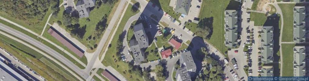Zdjęcie satelitarne Allegro One Box, zielony automat