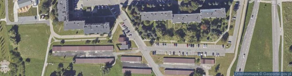 Zdjęcie satelitarne Allegro One Box, zielony automat