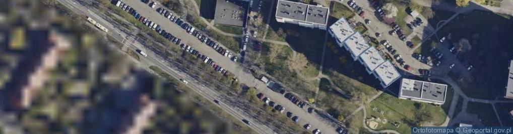 Zdjęcie satelitarne Allegro One Box, zielony automat