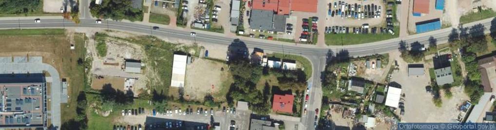 Zdjęcie satelitarne Allegro One Box, zielony automat
