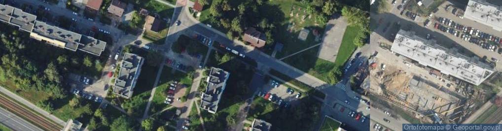 Zdjęcie satelitarne Allegro One Box, zielony automat