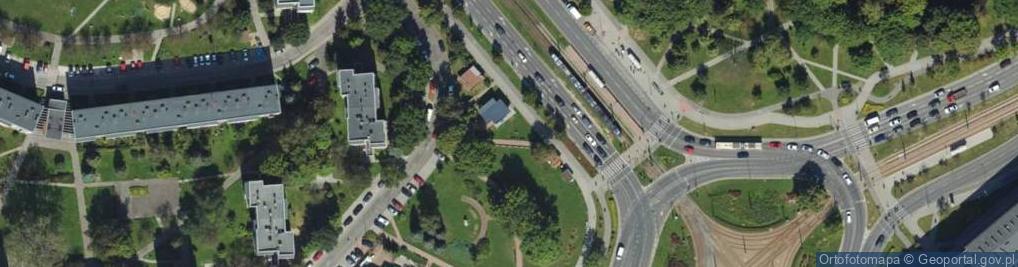 Zdjęcie satelitarne Allegro One Box, zielony automat