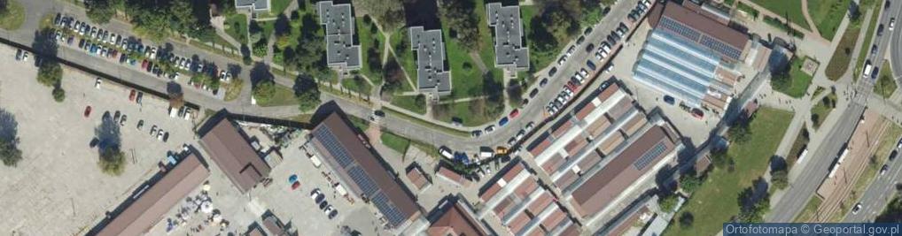 Zdjęcie satelitarne Allegro One Box, zielony automat