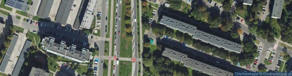 Zdjęcie satelitarne Allegro One Box, zielony automat