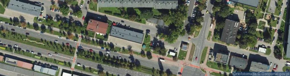 Zdjęcie satelitarne Allegro One Box, zielony automat