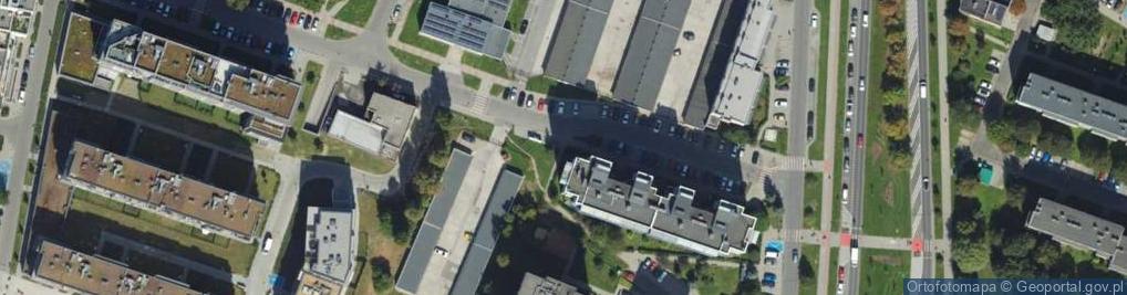 Zdjęcie satelitarne Allegro One Box, zielony automat