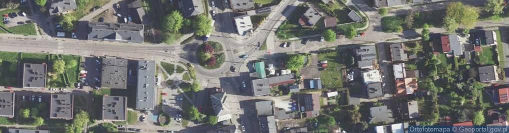 Zdjęcie satelitarne Allegro One Box, zielony automat