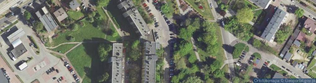 Zdjęcie satelitarne Allegro One Box, zielony automat