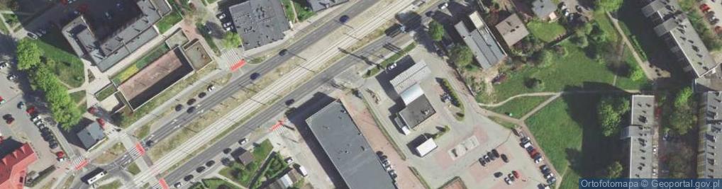 Zdjęcie satelitarne Allegro One Box, zielony automat