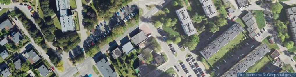 Zdjęcie satelitarne Allegro One Box, zielony automat